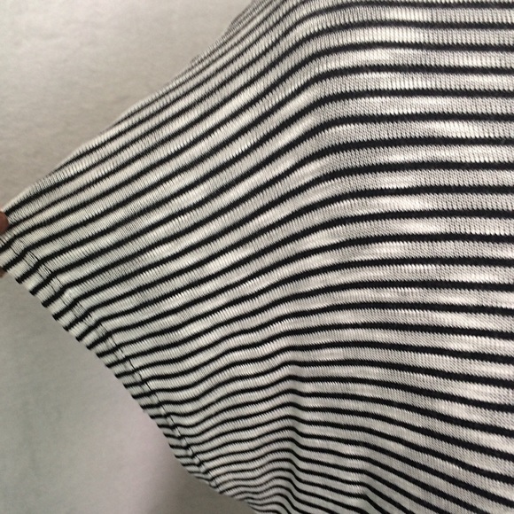 Charlotte Russe Black White Stripe Backless XL - Picture 3 of 8